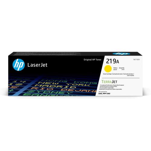 HP Toner 219A W2192A GIALLO 1.200pg LASERJET