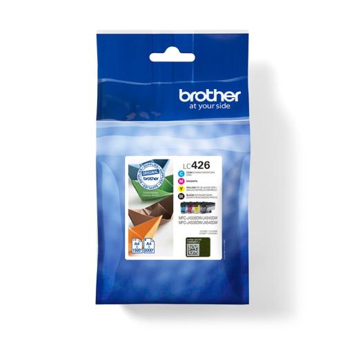 MULTIPACK BROTHER CARTUCCIA LC426VAL BK 3.000pg + C/M/Y 1.500pg x MFC-J4340DW/MFC-J4540DWXL MFC-J4335DWXL/MFC-J4535DWXL