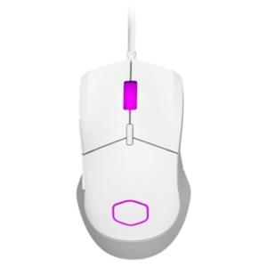 MOUSE GAMING COOLER MASTER MM-310-WWOL1 M310 WHITE WIRED OPTICAL USB RGB 50g