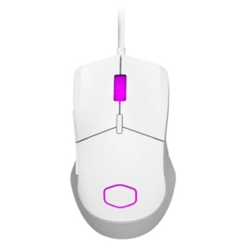 MOUSE GAMING COOLER MASTER MM-310-WWOL1 M310 WHITE WIRED OPTICAL USB RGB 50g