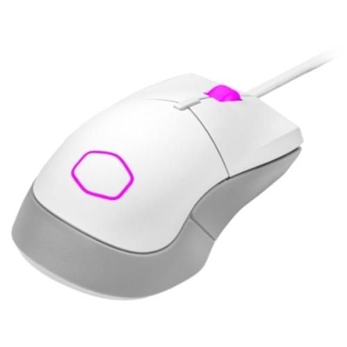 MOUSE GAMING COOLER MASTER MM-310-WWOL1 M310 WHITE WIRED OPTICAL USB RGB 50g