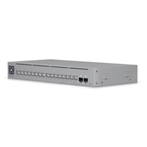 SWITCH 16P LAN GIGABIT UBIQUITI USW-Pro-Max-16 L3 4P RJ45 da 2.5GbE 12P GbE RJ45 2P SFP+ 10G montaggio rack