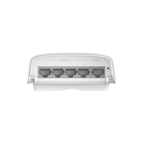 TP-LINK Omada Switch Smart 5 Porte Gigabit con 1 Porta PoE++ In e 4 Porte PoE+ Out