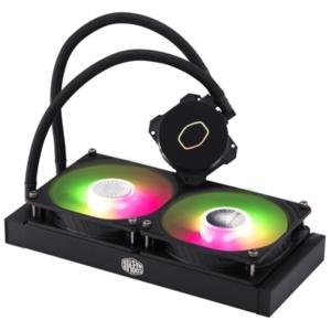 DISS A LIQUIDO COOLER MASTER MLW-D24M-A18PA-R1 Masterliquid 240 Core II ARGB NERO LGA1851-1700 AM5-AM4 2xFAN 277x119,2x27,2mm