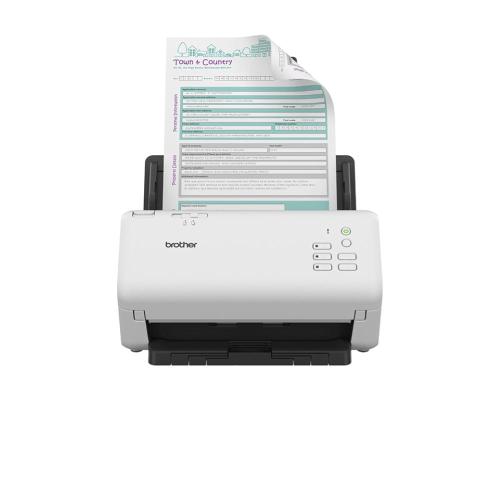 SCANNER BROTHER ADS-4300N DOCUMENTALE (DUAL CIS) A4 CARIC DALLALTO 40ppm/80ipm 600x600dpi ADF 80fg USB LAN