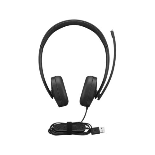 CUFFIE+MICROFONO LENOVO 4XD1P83425 plug-and-play USB-A CAVO 1.90mt 2Y