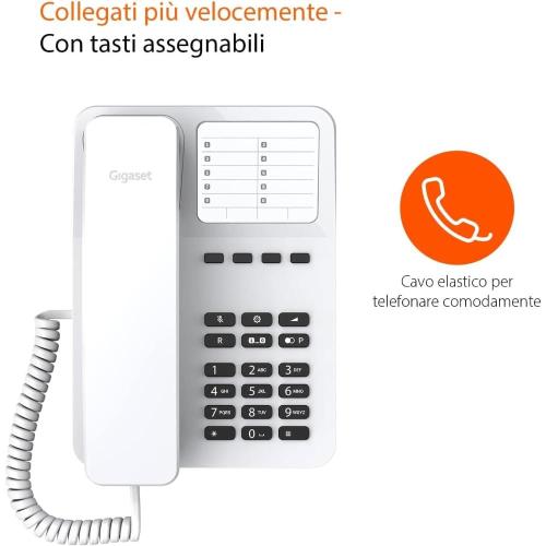 GIGASET DESK 400 IM WHITE TELEFONO BCA