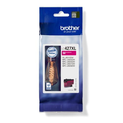CARTUCCIA BROTHER LC427XLM MAGENTA 5000 pag x HL-J6010DW/MFC-J5955DW/MFC-J6955DW/MFC-J69557DW/MF-J6959DW