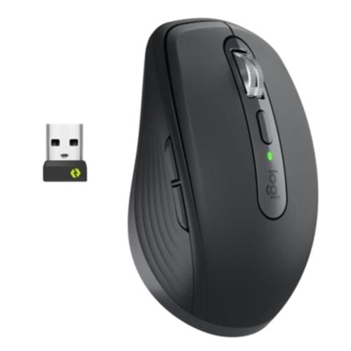 MOUSE LOGITECH oem For Business MX Anywhere 3S WIRELESS USB+BLUETOOTH low energy 6 TASTI 1000DPI Grafite P/N 910-006958