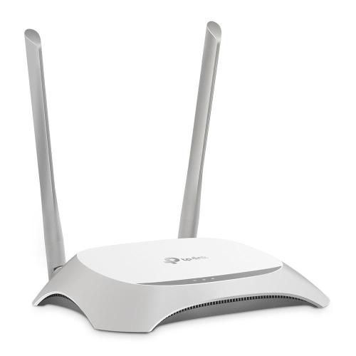 TP-LINK TL-WR840N Router 300Mbps Wireless N - antenne integrate - 4 LAN + 1 WLAN - WDS
