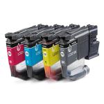 MULTIPACK BROTHER LC521VAL 4 cartucce (NERO, CIANO, MAGENTA GIALLO) da 500 pgg x MFC-DCPJ1260W MFC-DCPJ1310SW MFC-DCPJ1360DW MF