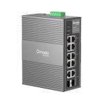 SWITCH Industriale 10P TP-LINK IES210GPP con 6P POE+ 2P PoE++ 2P Gigabit PoE++ 2P Gigabit Non PoE-2 slot SFP Gigabit combinati