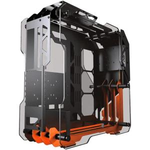 Cougar BLAZER Superba custodia Mid Tower da gioco a telaio aperto, telaio in alluminio con pannelli laterali in vetro temperato