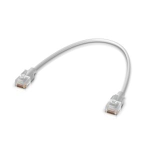 Ubiquiti - UniFi Etherlighting Patch Cable, Nano-thin patch cable with 2.5 GbE support designed to show Etherlighting™ effect - 1M (UACC-Cable-Patch-EL-1M-W)