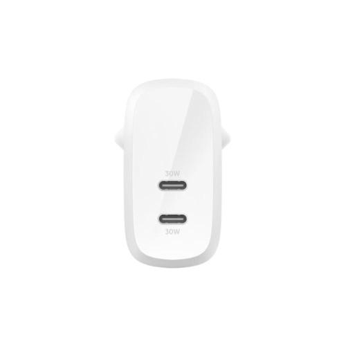 Belkin BoostCharge Pro Caricabatteria da parete USB-C con PPS da 60 W - Bianco