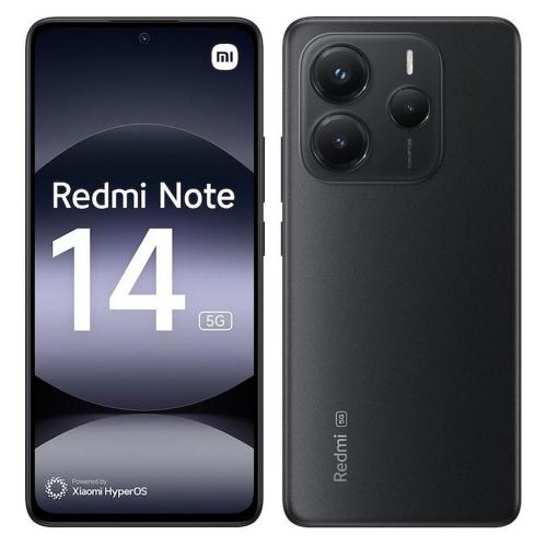 XIAOMI REDMI NOTE 14 5G TIM MIDNIGHT BLACK 6.67" 8GB/256GB