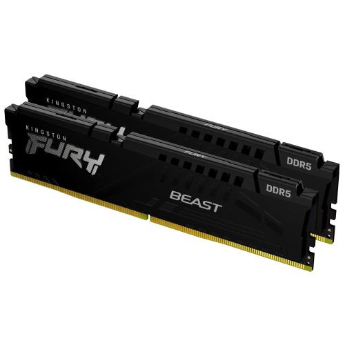 DDR5 32GB(2x16GB) 6000MT/s KF560C30BBEK2-32 Kingston FURY Beast Black EXPO CL30