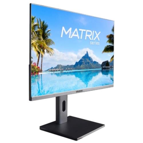 MONITOR YASHI Matrix YCYZ23727 27 FHD VA 1ms MM 1920x1080 Black/Silver 300cd/m2 VGA HDMI Regolabile in altezza