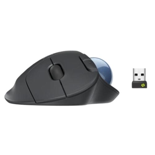 MOUSE LOGITECH TRACKBALL oem For Business WIRELESS ERGO M575 ricevitore USB+BLUETOOTH low energy 400DPI Grafite P/N 910-006221