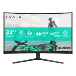 MONITOR PHILIPS LCD VA CURVED LED 180Hz 31.5 Wide 32M2C3500L/00 0.5ms LowBlue QHD 3500:1 BLACK 2xHDMI DP