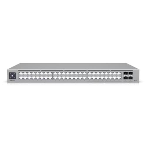 SWITCH 48P LAN GIGABIT UBIQUITI USW-Pro-Max-48 L3 16P RJ45 2.5GbE 32P RJ45 1GbE montaggio rack