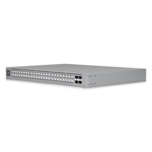 SWITCH 48P LAN GIGABIT UBIQUITI USW-Pro-Max-48 L3 16P RJ45 2.5GbE 32P RJ45 1GbE montaggio rack