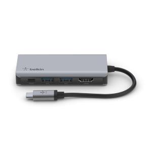 Belkin adattatore hub usb-c 4 in 1 con pd + hdmi