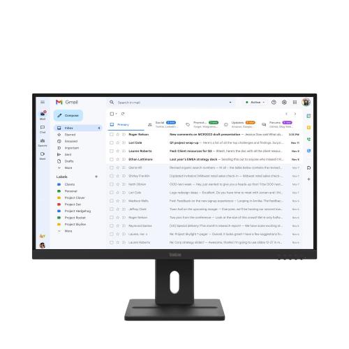 MONITOR LENOVO ThinkVision E27-40 64BCMAT4EU 27FHD IPS AG 16:9 Blk 4ms 300cd/m2 3Y MM Vesa HDMI DP VGA Tilt Swivel P 