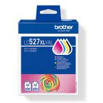 MULTIPACK BROTHER LC527XLVAL 4 CART (BK 3.000pag + C/M/Y 2.000pg) x MFC-J4350DW / MFC-J4550DW