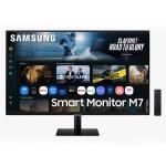 SMART MONITOR SAMSUNG LCD VA 32 Wide S32FM700 4ms MM UHD BLACK 2xHDMI 3xUSB USB-C Vesa