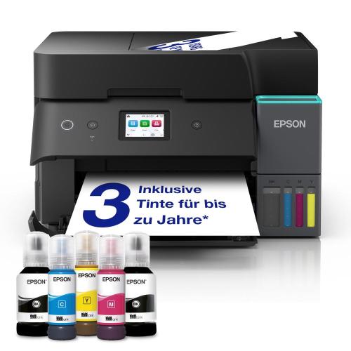 STAMPANTE EPSON MFC INK EcoTank ET-4950 C11CL40402 A4 4in1 35PPM STAMPA F/R 250 FG USB, Ethernet, Wi-Fi Direct, LAN 