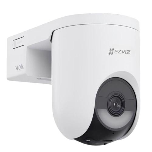 EZVIZ HB8 LITE Telecamera motorizzata da esterno a batteria, IP65, batteria 5200 mAh, risoluzione 2K, con visione notturna e audio bidirezionale. Wi-fi 2.4GHz.