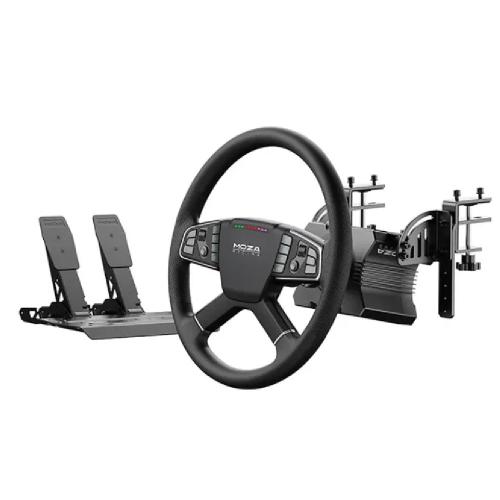 MOZA RACING R5 Bundle kit volante truck + pedaliera compatibile computer.
