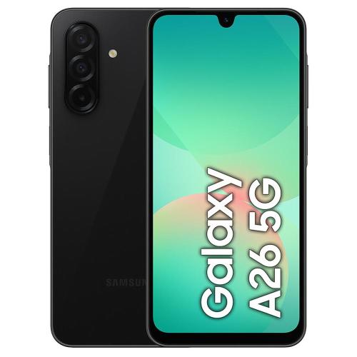 SAMSUNG GALAXY A26 5G TIM BLACK 6.7" 6GB/128GB