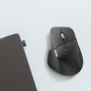 MOUSE LOGITECH oem For Business MX Master 4 Ricevitore Logi Bolt, Bluetooth, Actions Ring, tecnologia aptica, ricarica USB-C 