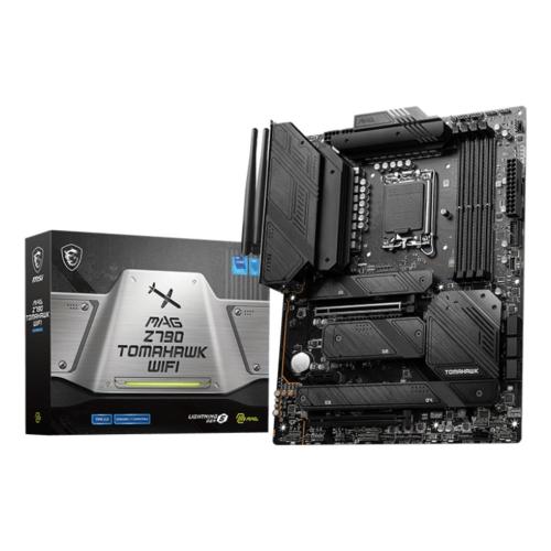 MB MSI MAG Z790 TOMAHAWK WiFi LGA1700 4xDDR5DC VGA DSUB DVI-D 1xPCIe3.0x16 6xSATA3R M.2 GBLAN USB3.1 ATX
