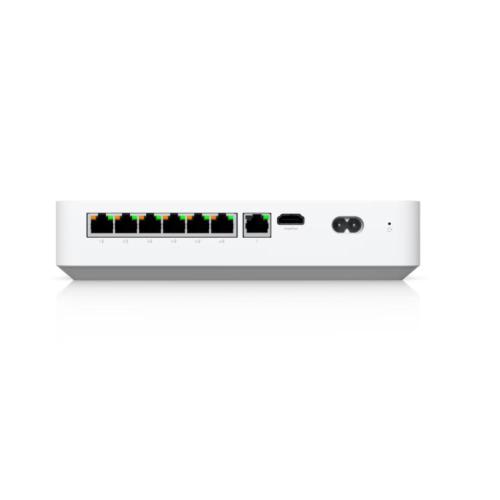 Ubiquiti UniFi compatto NVR supporta HDD 3.5" HDD, 6 GbLan PoE switch, integraHDMI View Port, capacità per (6) 4K camera or (15) Full HD cameras. 