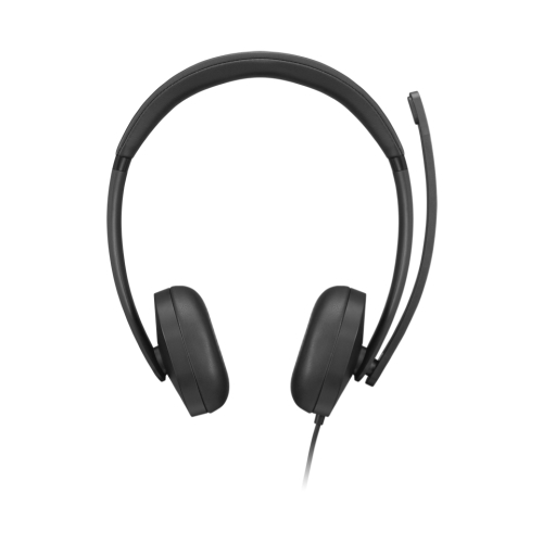CUFFIE+MICROFONO LENOVO Cablate VoIP 5000 (Teams) 4XD1R88995 da USB-c a USB-a cavo1.9mt plug and play 3Y