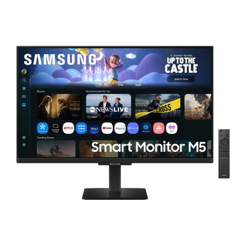SMART MONITOR SAMSUNG LCD IPS 27 Wide S27FM500 5ms MM FHD BLACK 2xHDMI HUB USB REG.ALTEZZA Vesa