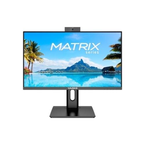 MONITOR YASHI Matrix YZ2781 27 FHD IPS 1ms MM 1920x1080 Black 350cd/m2 HDMI DP WEBCAM REG.ALT. PIVOT TYPE-C 2YOC