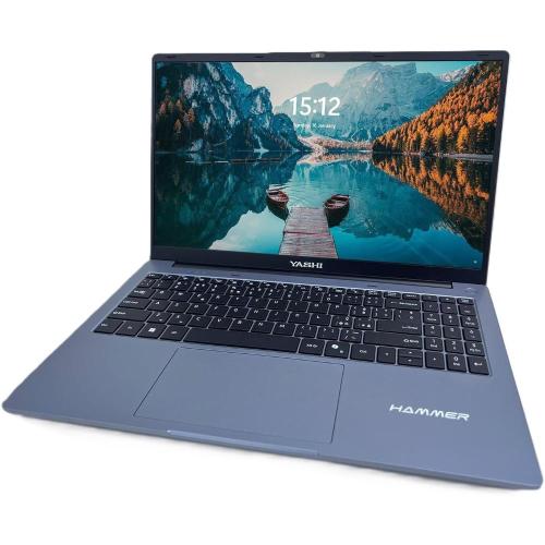NB YASHI HAMMER YP1537 15.6 IPS Ryzen 7 7730U FHD 8GB 512GBSSD Win11 Pro WiFi BT 2xUSB CardR miniHDMI CAM LAN keyIT
