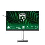 MONITOR PHILIPS LCD IPS LED 100Hz 27 Wide 27B2G5200/00 4ms MM FHD 1500:1 GRAY/SILVER VGA HDMI DP HUB USB REG.ALT. 