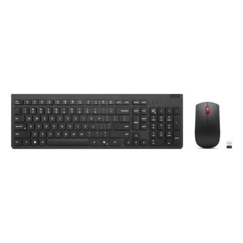 TASTIERA+MOUSE WIRELESS LENOVO Essential Gen2 4X31R64473 COPILOT Black TastNum 3TASTI OTTICO 1600dpi 3Y 