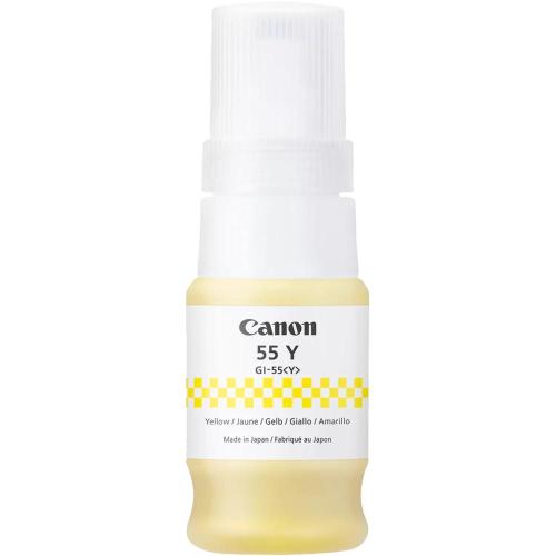 FLACONE CANON GI-55 PGBK GIALLO 40ML 6291C001 per GX1050 GX2050