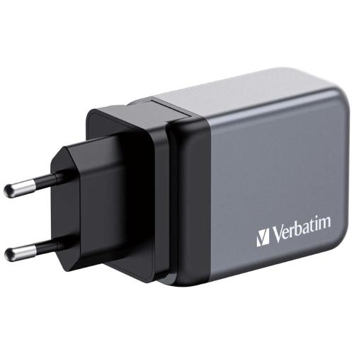 Verbatim Alimentatore da rete GNC-65 65W Grigio/Nero [32201]