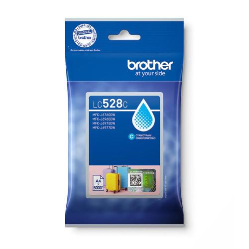 CARTUCCIA BROTHER LC528C CIANO 5.000 pag x MFC-J6760DW / MFC-J6960DW / MFC-J6975DW