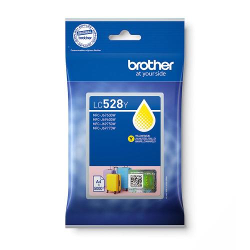 CARTUCCIA BROTHER LC528Y GIALLO 5.000 pag x MFC-J6760DW / MFC-J6960DW / MFC-J6975DW