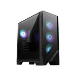 CABINET ATX MIDI TOWER MSI MAG FORGE 320R AIRFLOW 2xUSB 7xslot 4xFan-120mmARGB ATX MICRO-ATX MINI-ITX 472.5x210x498mm Vetro Temp