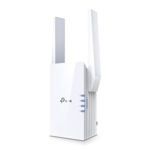 WIRELESS AX3000 RANGE EXTENDER Dual Band TP-LINK RE705X Wi-Fi6 2402MbPs x 5GHz+574Mbps x 2.4Ghz 1P Giga-2 Antenne est.