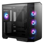 CABINET ATX MIDI TOWER MSI MAG PANO 100R PZ 3xUSB 8xslot 4xFan-120mmARGB ATX MICRO-ATX MINI-ITX 518.7x290x482mm Vetro Temp.